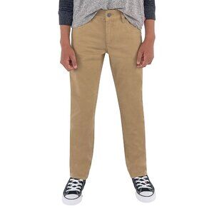 NWT Levi’s 511 Slim Boys Size 12 Slim Fit Soft Stretch Brushed Khaki Pants 26x26
